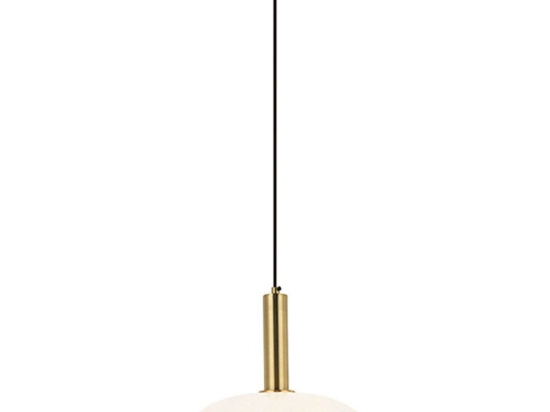 Φωτιστικό Οροφής 22072 30x28cm 1xE27 40W Opal-Gold