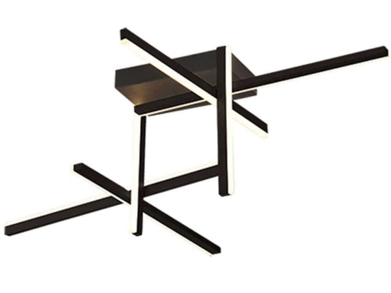 Φωτιστικό Οροφής - Πλαφονιέρα 22027 95x65x30cm Dim Led 4987Lm 46W 3000K Black