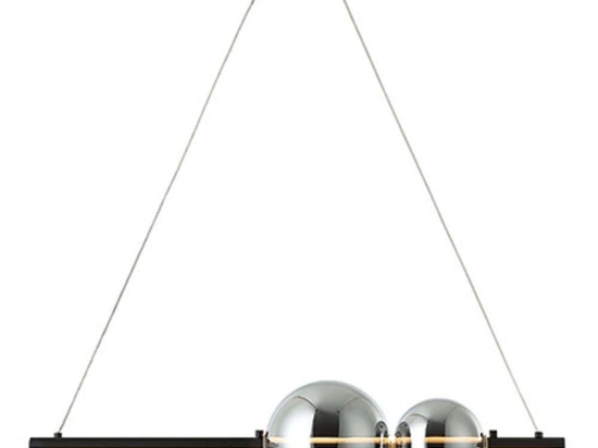 Φωτιστικό Οροφής - Ράγα 22109 62x15x210cm Dim Led 1300Lm 11W 3000K Black-Smoke