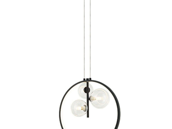 Φωτιστικό Οροφής 22064 Φ40x22x190cm Dim Led 2600Lm 3xG9 41W Black