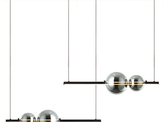Φωτιστικό Οροφής - Ράγα 22234 105x15x100cm Dim Led 2600Lm 22W 3000K Black-Smoke