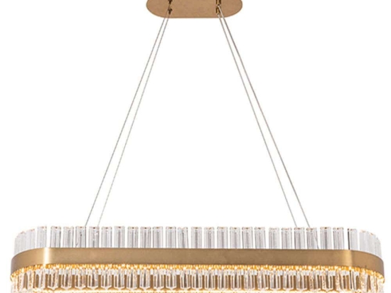 Φωτιστικό Οροφής 22041 100x24x170cm Dim Led 8700Lm 68W 3000K Gold