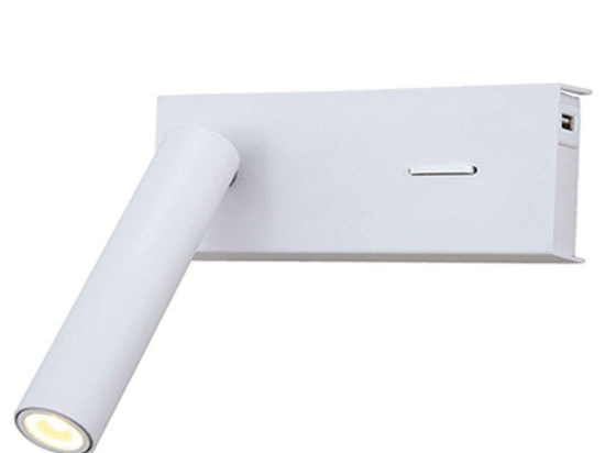 Φωτιστικό Τοίχου - Απλίκα H-74 7-19x16,5x6,5cm Led 204Lm 3W 3000K White