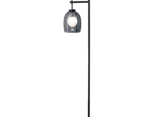 Φωτιστικό Δαπέδου 22053 31x26x145cm 1xG9 5W Black-White