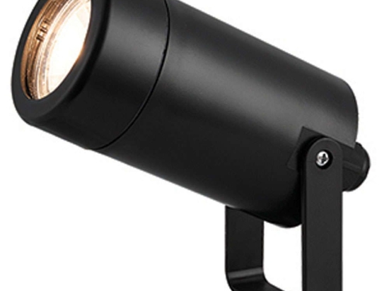 Φωτιστικό Δαπέδου Κήπου E311 Φ6x6,2cm 1xGU10 7W Black