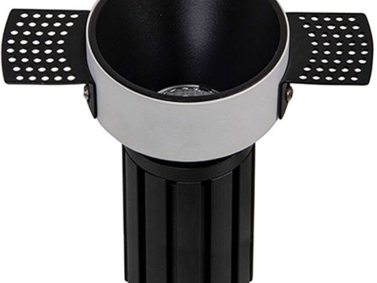 Σποτ Χωνευτό S097-B Φ8,2x13,5x11,8cm Led 1125Lm 15W 3000K Black Στρόγγυλο