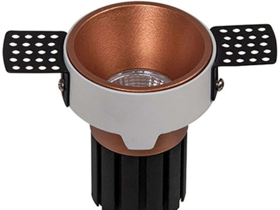 Σποτ Χωνευτό S095-C Φ6,2x10,9x7,4cm Led 450Lm 6W 3000K Copper Στρόγγυλο