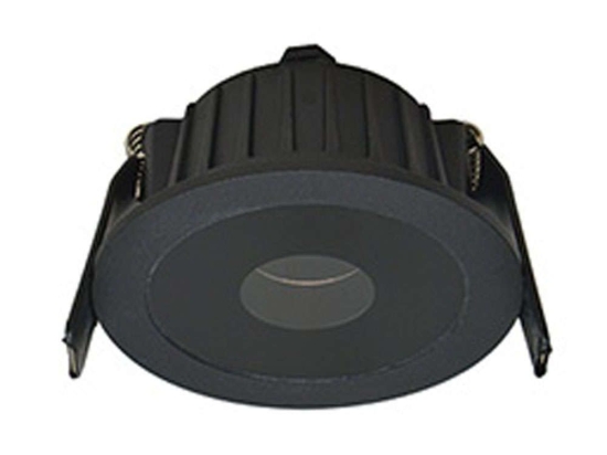 Σποτ Χωνευτό S110 Φ8x4cm Led 440Lm 6W 3000K Black Στρόγγυλο