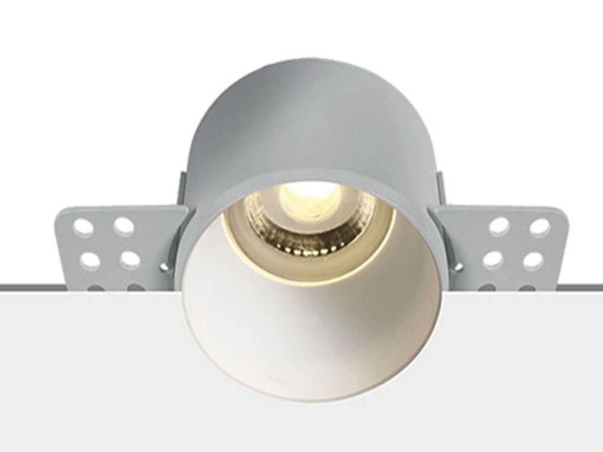Σποτ Χωνευτό Z10105TR-W Φ6x4cm 1xGU10 50W White Στρόγγυλο