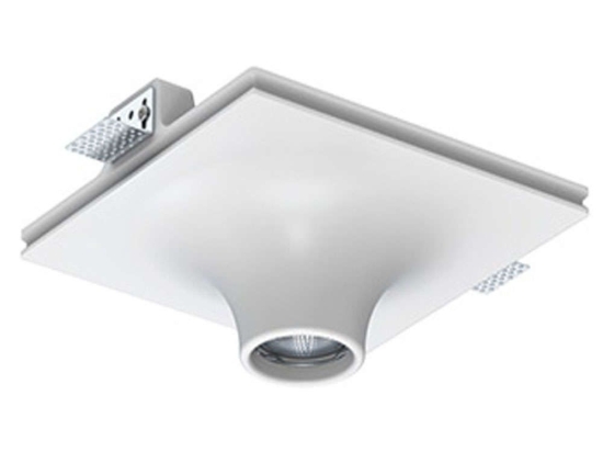 Σποτ Χωνευτό S109 22x22x10,5cm 1xGU10 40W White Τετράγωνο