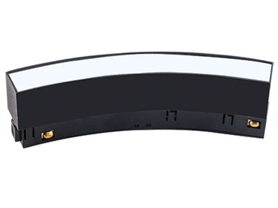 Φωτιστικό Μαγνητικής Ράγας Curved 22100 Ø90cm 19,5x2,3x4,5cm Dim Led 780Lm 8W 3000K Black