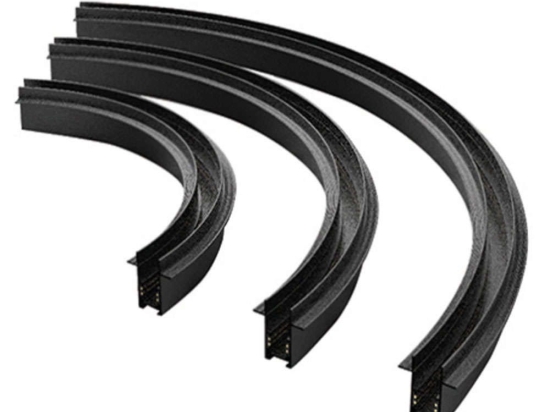 Μαγνητική Ράγα Trimless Curved 22091 62,8x5,5x5,6cm Black