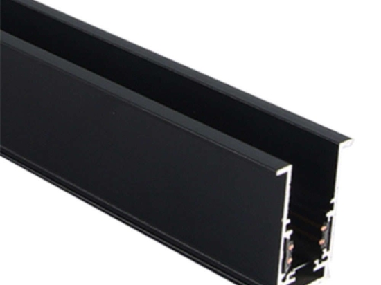 Μαγνητική Ράγα Χωνευτή 48V 2084B-2 200x3,9x5,6cm Black