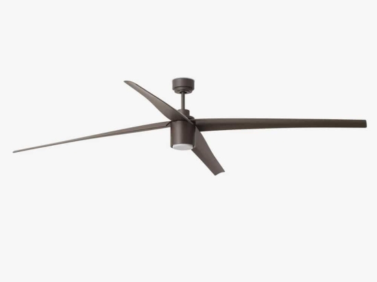 Ανεμιστήρας Οροφής Attos 33495 Με Φως Led 2700 - 3300 - 4600K Και Τηλεχειριστήριο D213cm Brown Faro Barcelona