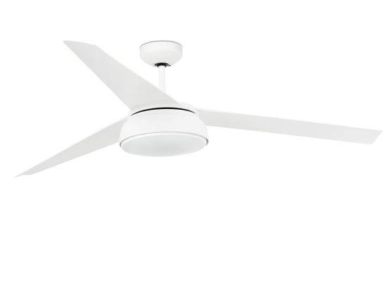 Ανεμιστήρας Οροφής Vulcano 33549 Με Φως Led 25W 3000K Και Τηλεχειριστήριο D152cm White Faro Barcelona