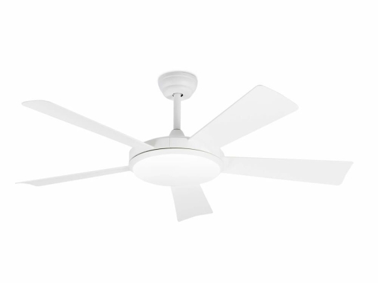 Ανεμιστήρας Οροφής Saona 33803 Με Φως Led 3000 - 4000 - 6000K D132cm Και Τηλεχειριστήριο White Faro Barcelona