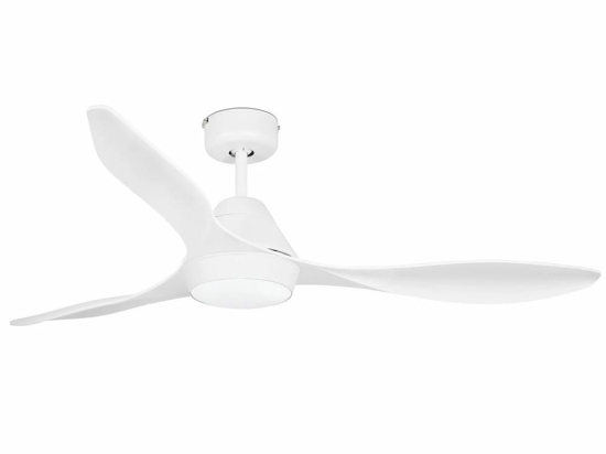 Ανεμιστήρας Οροφής Polaris 33346 Με Φως Led 18W 2700K 33346 Και Τηλεχειριστήριο D132cm White Faro Barcelona