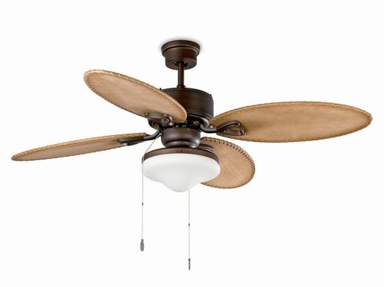 Ανεμιστήρας Οροφής Lombok 33019 Με Φως 2xE27 60W D132cm Dark Brown Faro Barcelona
