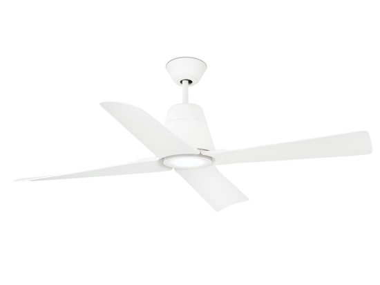 Ανεμιστήρας Οροφής Typhoon 33480-14 Με Φως Led 19W 3000K Και Τηλεχειριστήριο D130cm White Faro Barcelona