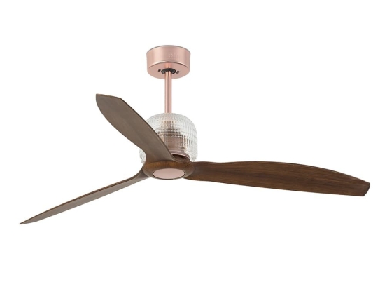 Ανεμιστήρας Οροφής Decofan 33399D Με Τηλεχειριστήριο D128cm Old Copper - Walnut Faro Barcelona