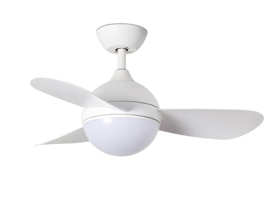 Ανεμιστήρας Οροφής Hvar 34300WP Smart Fan Με Φως Led 3000 - 4500 - 6500K Και Τηλεχειριστήριο D97cm White Faro Barcelona