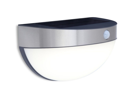 Φωτιστικό Τοίχου Ηλιακό Bubble 6908701001 IP44 Led 4000K 12,6x12,5x21,8cm Stainless Steel Lutec