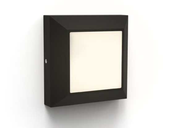Φωτιστικό Τοίχου Helena 6402105012 IP54 Led 3000K BLACK 10,1x10,1cm Matt Black Lutec