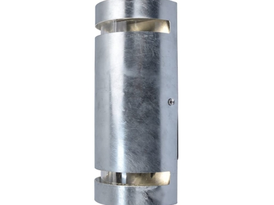 Φωτιστικό Τοίχου Ran 5011701461 IP54 2xGU10 25,4x11,5x8,3cm Galvanized Lutec