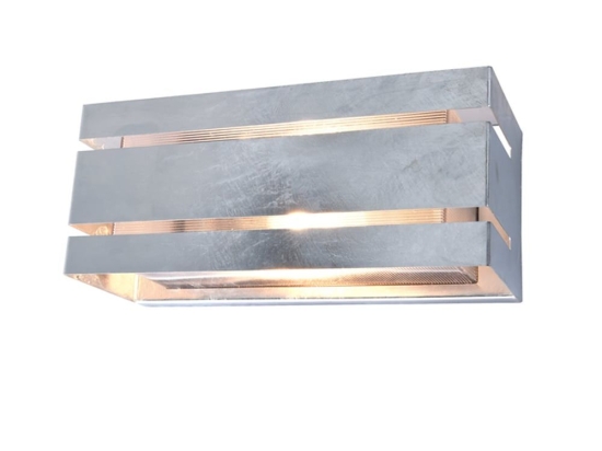 Φωτιστικό Τοίχου Vidar 5011602461 IP54 E27 25x11,3x11cm Galvanized Lutec