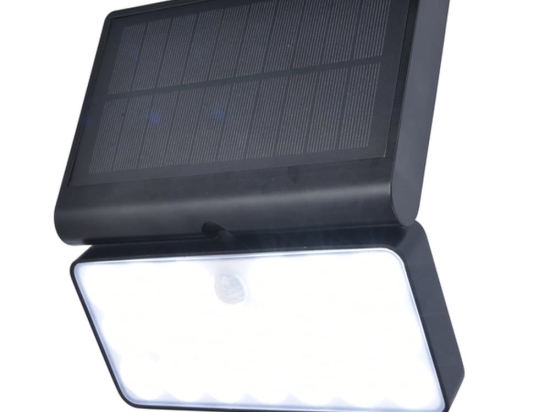 Φωτιστικό Τοίχου Ηλιακό Tuda 6935501330 IP44 Led 2700K-6500K Lutec Connect Με Αισθητήρα Κίνησης 18x18,2x11,1cm Black Lutec