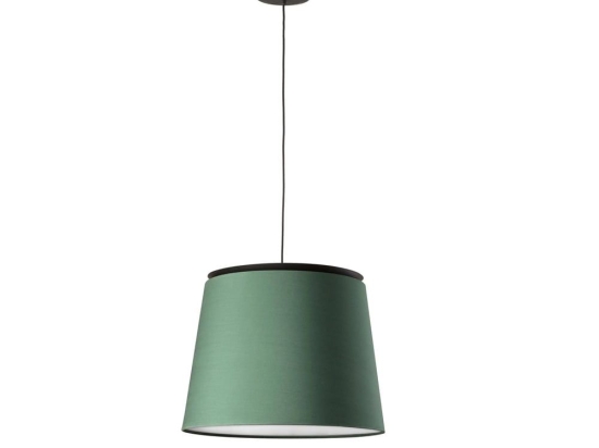 Φωτιστικό Οροφής Κρεμαστό Savoy 20309-91 E27 max 15W Black - Green Faro Barcelona