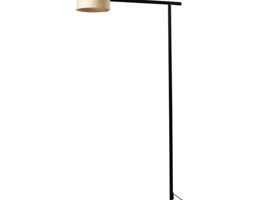 Φωτιστικό Δαπέδου Loop 29399 LED 6W 2700K 600Lm Dimmable Black-Ash Tree Faro Barcelona