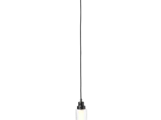 Φωτιστικό Μπάνιου Κρεμαστό Brume 40078 LED 3W 2700K 200Lm Anthracite Faro Barcelona Μέταλλο,Γυαλί