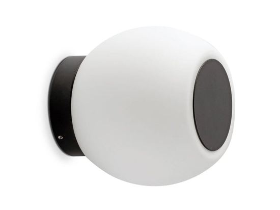 Φωτιστικό Τοίχου - Οροφής Moy 40093 LED 4W 3000K 300Lm Black Faro Barcelona