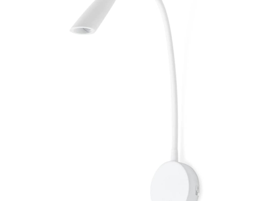 Φωτιστικό Τοίχου - Reader Boken 41031 LED 3W 3000K 150Lm White Faro Barcelona