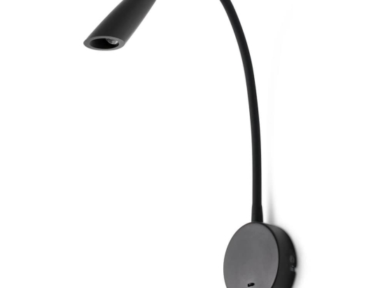 Φωτιστικό Τοίχου - Reader Boken 41032 LED 3W 3000K 150Lm Black Faro Barcelona