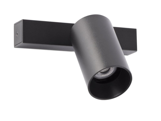 Φωτιστικό Τοίχου - Spot Stan 43741 GU10 max 8W Black Faro Barcelona