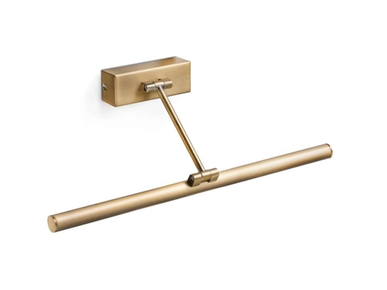 Φωτιστικό Τοίχου Magritte-2 61084 45cm LED 8W 3000K 500Lm Old Gold Faro Barcelona