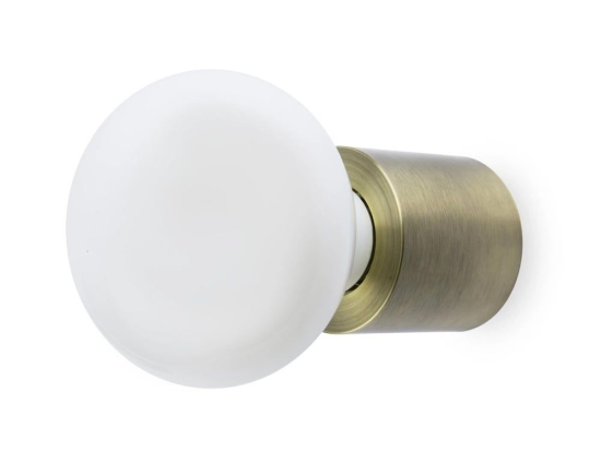 Φωτιστικό Τοίχου - Οροφής Ten 62152 E27 max 15W Old Gold Faro Barcelona