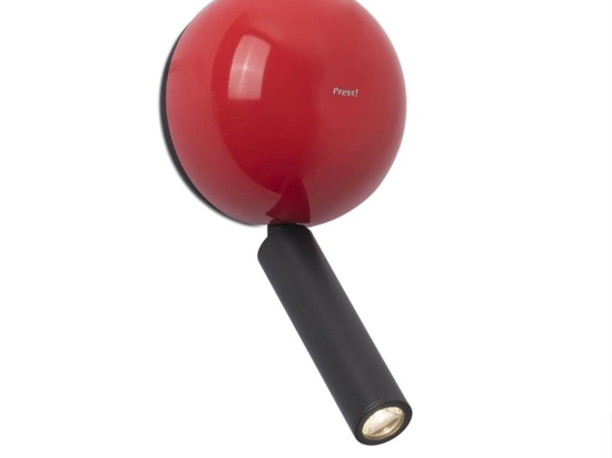 Φωτιστικό Τοίχου - Reader Press 62352 LED 3W 3000K 180Lm Red Faro Barcelona