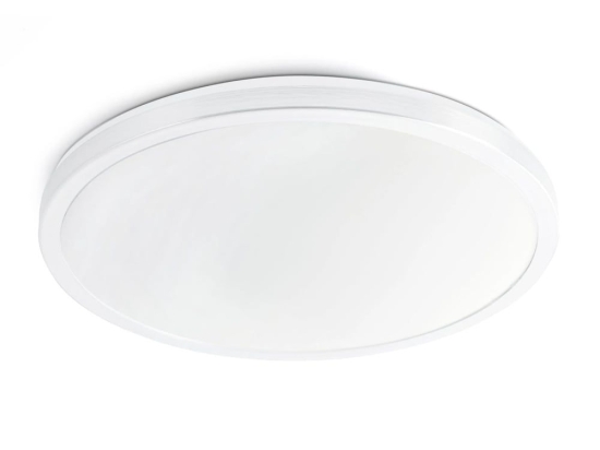 Φωτιστικό Οροφής - Πλαφονιέρα Foro 63404 LED 24W 3000K 2000Lm White Faro Barcelona Αλουμίνιο,Pmma
