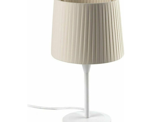 Επιτραπέζιο Φωτιστικό Samba 64310-38 E27 max 15W White-Beige Faro Barcelona