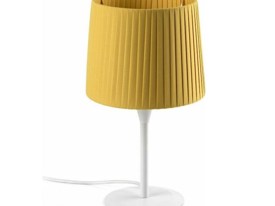 Επιτραπέζιο Φωτιστικό Samba 64310-39 E27 max 15W White-Yellow Faro Barcelona