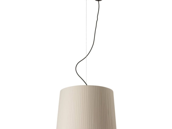 Φωτιστικό Οροφής Κρεμαστό Samba 64314-44 E27 max 15W Black-Beige Faro Barcelona