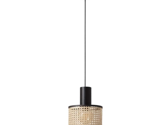 Φωτιστικό Οροφής Κρεμαστό Mambo 64315-47 ø21 E27 max 15W Black Faro Barcelona