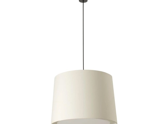 Φωτιστικό Οροφής Κρεμαστό Conga 64315-54 E27 max 15W Black-White Faro Barcelona