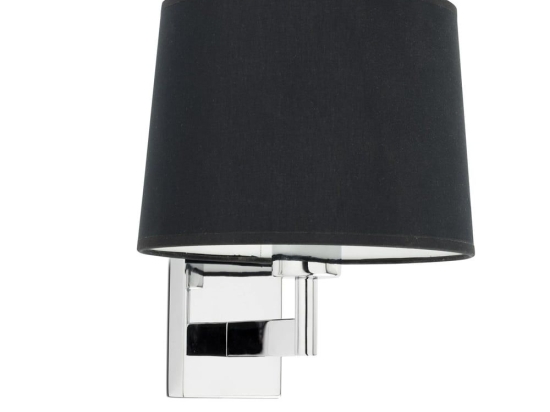Φωτιστικό Τοίχου - Απλίκα Artis 68491-03 E27 max 15W Chrome - Black Faro Barcelona