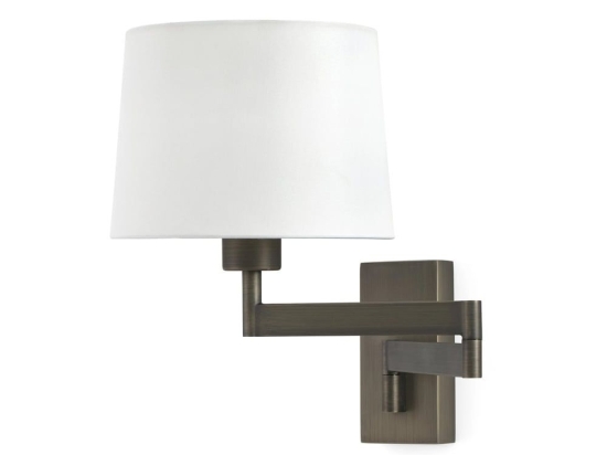 Φωτιστικό Τοίχου - Απλίκα Artis Articulated 68494-01 E27 max 15W Bronze - White Faro Barcelona