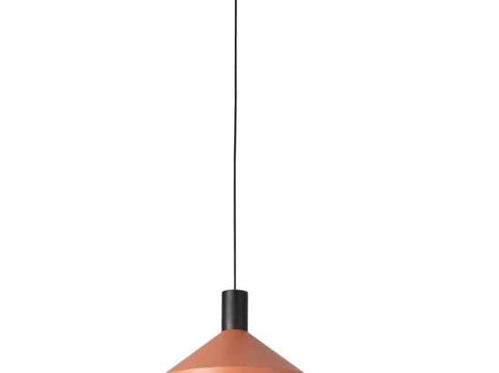 Φωτιστικό Οροφής Κρεμαστό Kombo 68597-1L ø40 E27 max 15W Terracotta Faro Barcelona
