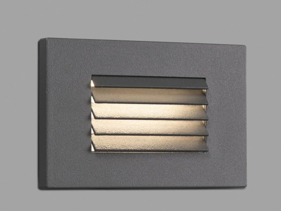 Φωτιστικό Τοίχου Χωνευτό Spark-2 70164 LED 5W 3000K 100Lm Dark Grey Faro Barcelona
